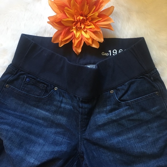 Gap 1969 Real Straight Maternity Jeans - Picture 3 of 9